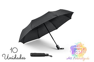 Guarda-Chuvas Dobráveis Personalizados Personalização Já Inclusa! Mínimo 10 Unidades