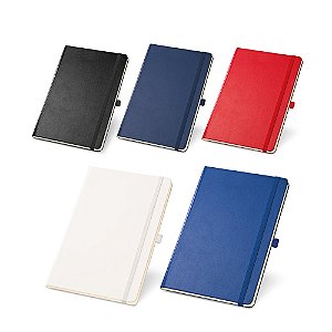 Caderno A5 Personalizado com Folhas Lisas - Mínimo 10 Unidades