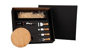 Kit Personalizado Para Queijo e Vinho - Mínimo de 10 Kits