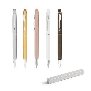 Caneta Personalizada em Metal Com Ponteira Touch - Mínimo 10 unidades