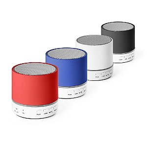 Caixa de Som Personalizada Com Microfone em ABS - Mínimo 10 Unidades