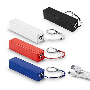 Bateria Portátil Personalizada em ABS - Mínimo 10 Unidades