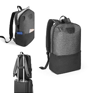 Mochila personalizada para notebook em 300D de alta densidade 2Tone com nylon 15,6" - Mínimo 10 Unidades