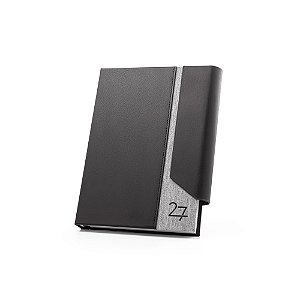Agenda A5 personalizada em PU reciclado e 300D rPET - Mínimo 10 Unidades