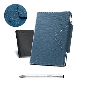 Agenda B5 personalizada em PU - Mínimo 10 Unidades