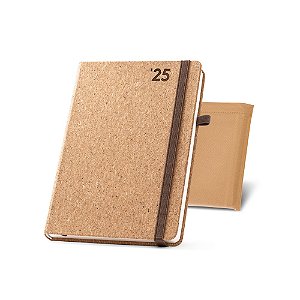 Agenda personalizada em cortiça - Mínimo 10 Unidades