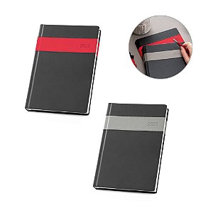 Agenda A5 personalizada em PU - Mínimo 10 Unidades