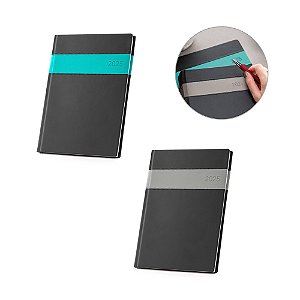 Agenda B5 personalizada em PU - Mínimo 10 Unidades