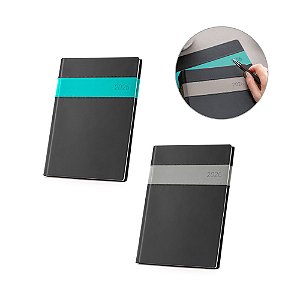 Agenda B5 personalizada em PU - Mínimo 10 Unidades