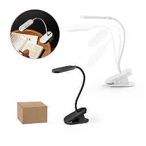 Luminária de mesa portátil personalizada em ABS 65% reciclado com 140 lumen - Mínimo 10 Unidades