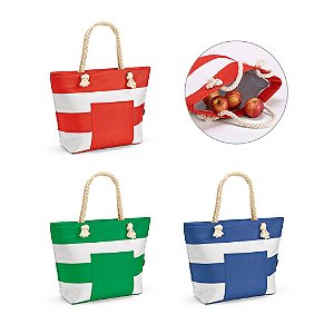 Sacola térmica personalizada em 600D poliéster reciclado (100% rPET) - Mínimo 10 unidades
