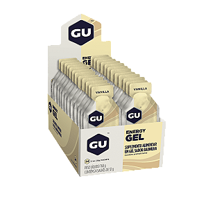 GU ENERGY GEL CAFEÍNA VANILLA (CAIXA C/24)