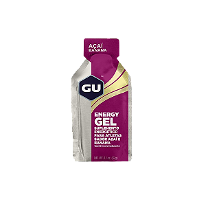 GU ENERGY GEL AÇAÍ COM BANANA (SACHÊ UNITÁRIO)