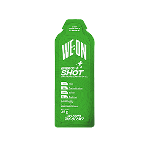 WE:ON GEL ENERGY SHOT Green Apple & Cinnamon (SACHÊ UNITÁRIO)
