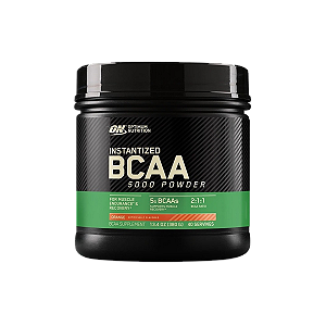 BCAA 5000 Optimum Nutrition Sabor Laranja (380g)