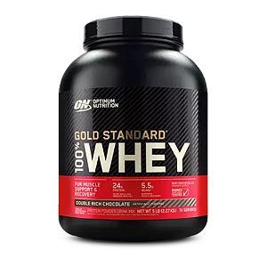 GOLD STANDARD 100% WHEY PROTEIN DOUBLE RICH CHOCOLATE OPTIMUM NUTRITION (2,27KG)