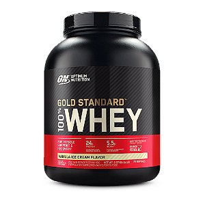 GOLD STANDARD 100% WHEY PROTEIN VANILLA ICE CREAM OPTIMUM NUTRITION (2,27KG)