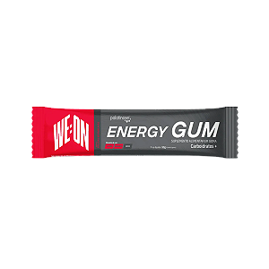 WE:ON ENERGY GUM SABOR MORANGO (CAIXA C/ 12)