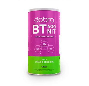 DOBRO BT 400 Nitrato com cafeína sabor Limão e Gengibre 450g