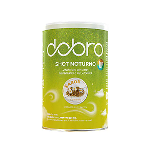 DOBRO Shot Noturno com Melatonina sabor Camomila 150g