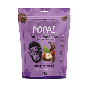 Cubos Energéticos Creme de Avelã (50g) Popai