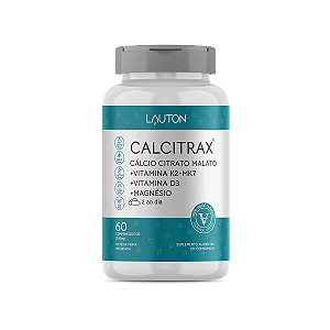 Calcitrax® Cálcio Citrato Malato 60 Comprimidos Lauton Nutrition