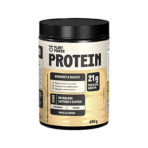 Protein Vanilla Cream 490g Plant Power