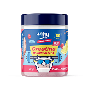 Creatina Monohidratada Pink Lemonade 210g +MU
