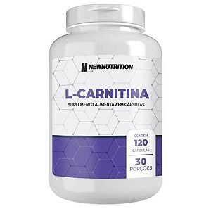 L-Carnitina 120 cápsulas NewNutrition