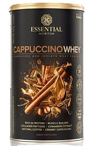 Cappuccino Whey 420g Sabor Cappuccino Essential Nutrition