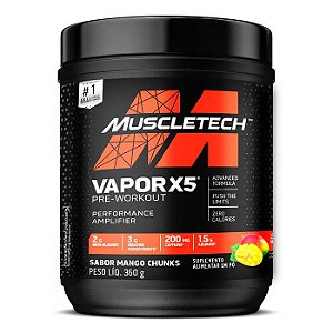 Vapor X5 Pré Treino Sabor Mango Chunks 360g Muscletech