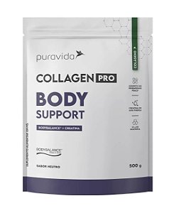 Collagen Pro Body Support Sabor Neutro 500g Puravida