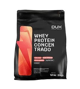 WHEY PROTEIN CONCENTRADO SABOR BAUNILHA 1800G DUX NUTRITION