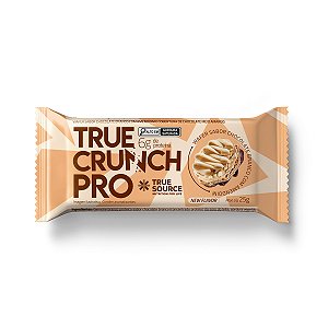 True Crunch Pro Wafer Bar Chocolate Branco com Amendoim 25g True Source