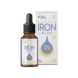 Iron Plus Líquido 30 ml Sabor Morango True Source