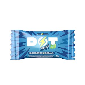 Bala Energética Dot – Sachê com 2 Unidades – Menta