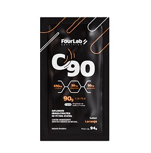 C90 Isotônico em Pó 94g Laranja FourLab