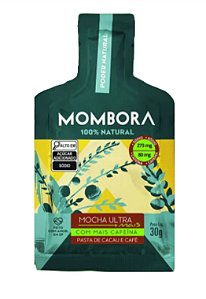Energy Gel Natural Sabor Mocha Ultra Sachê 30g Mombora