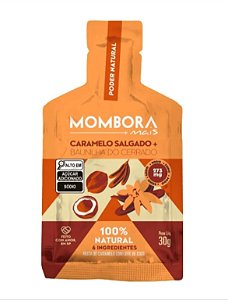 Energy Gel Natural Sabor Caramelo e Baunilha Sachê 30g Mombora