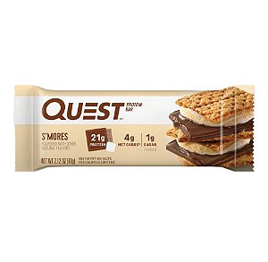 Barra de Proteína S´mores (01 un) 60g Quest Nutrition