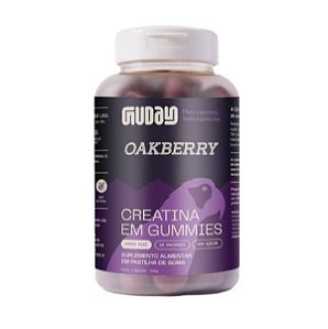Creatina Em Gummies Oakberry Açaí 60 Unidades Guday