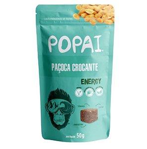 Cubos Energéticos Paçoca Crocante (50g) Popai