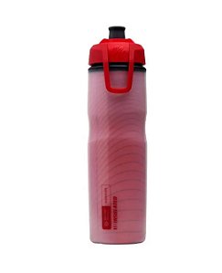 Garrafa de Hidratação Halex Insulated Vermelha 710ml Blender Bottle