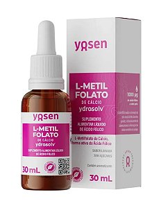 L-Metilfolato de Cálcio Ydrosolv® 30ml Yosen