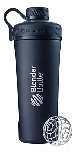 Coqueteleira Radian Insulated Térmica Preto Fosco 770ml Blender Bottle