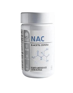 NAC N-Acetil L-Cisteína 500mg 120 Cápsulas Alquimia da Saúde