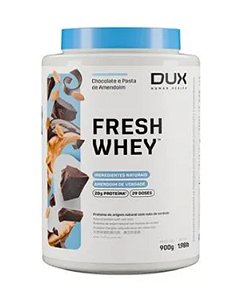 FRESHWHEY™ CHOCOLATE E PASTA DE AMENDOIM 900G DUX NUTRITION