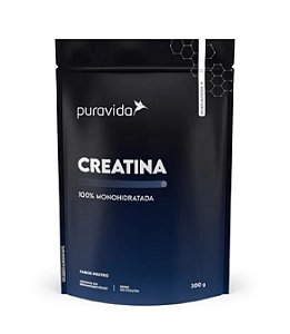 Creatina 100% Monohidratada 300g Puravida