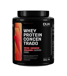 Whey Protein Concentrado 450g Baunilha Dux Nutrition