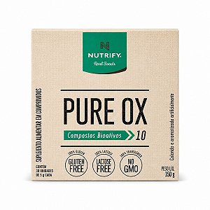 Pure Ox Compostos Bioativos 30 Sachê Frutas Vermelhas Nutrify
